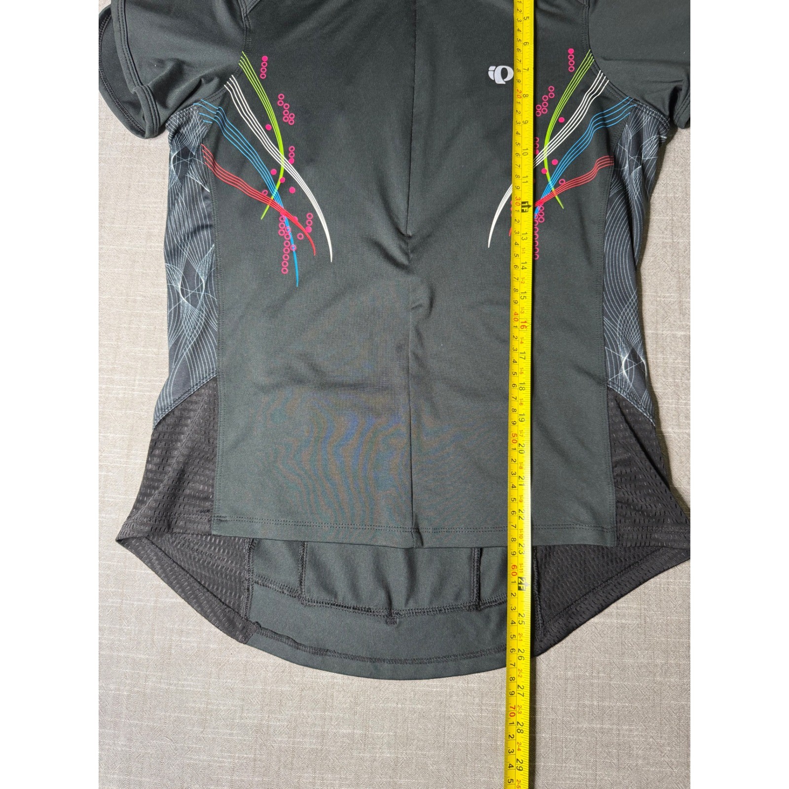 Pearl Izumi Elite Womens Cycling Jersey Black Multicolor Graphic 11221108SPYRO M