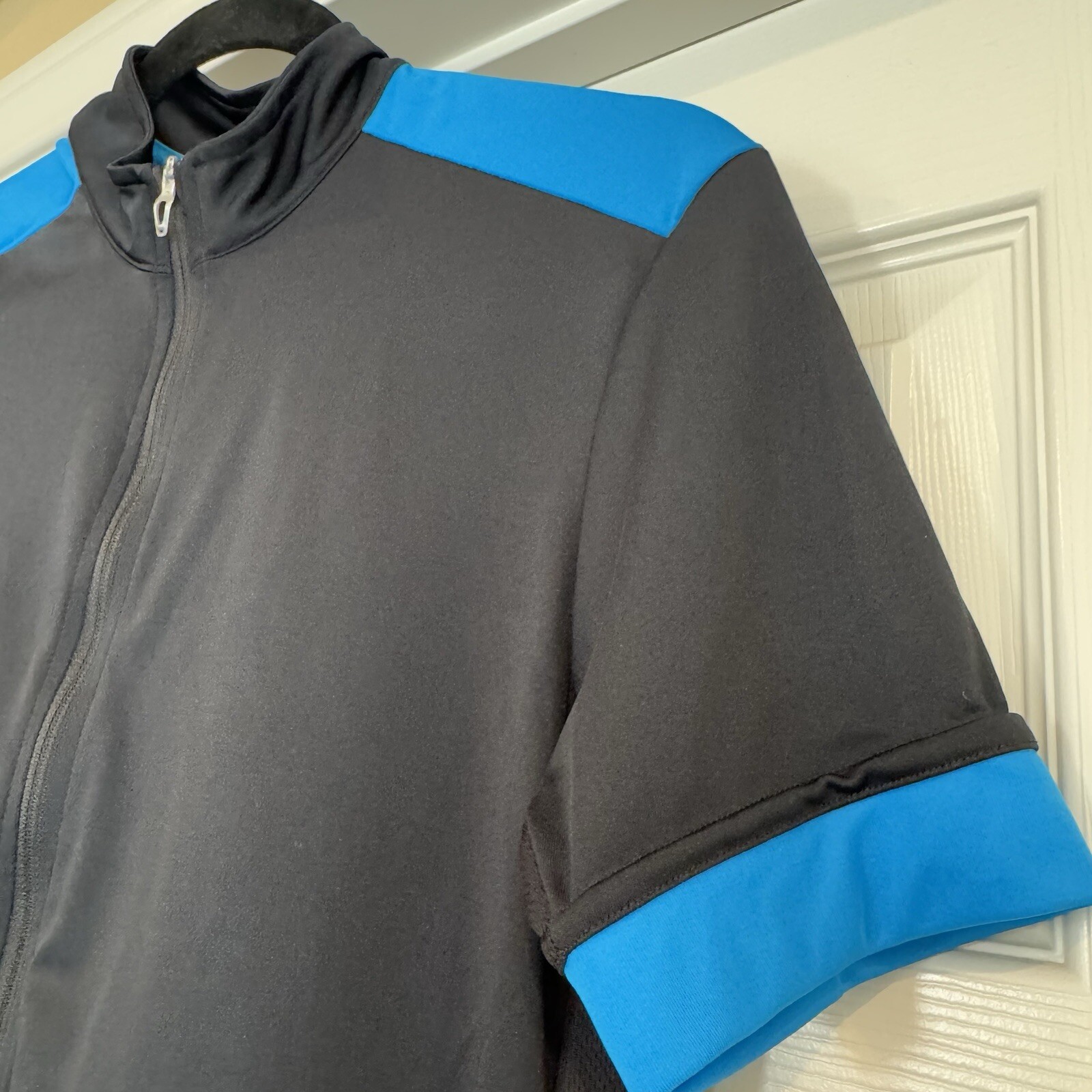 Specialized Cycling Jersey Mens M Short Sleeve Full Zip Lightweight 3 Pockets