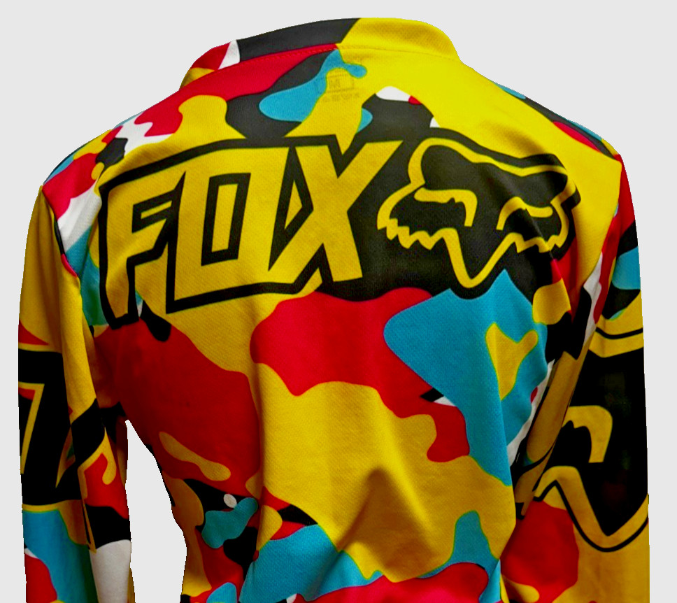 Fox Racing Multicolor Long Sleeve Jersey Women’s SZ: M – Used