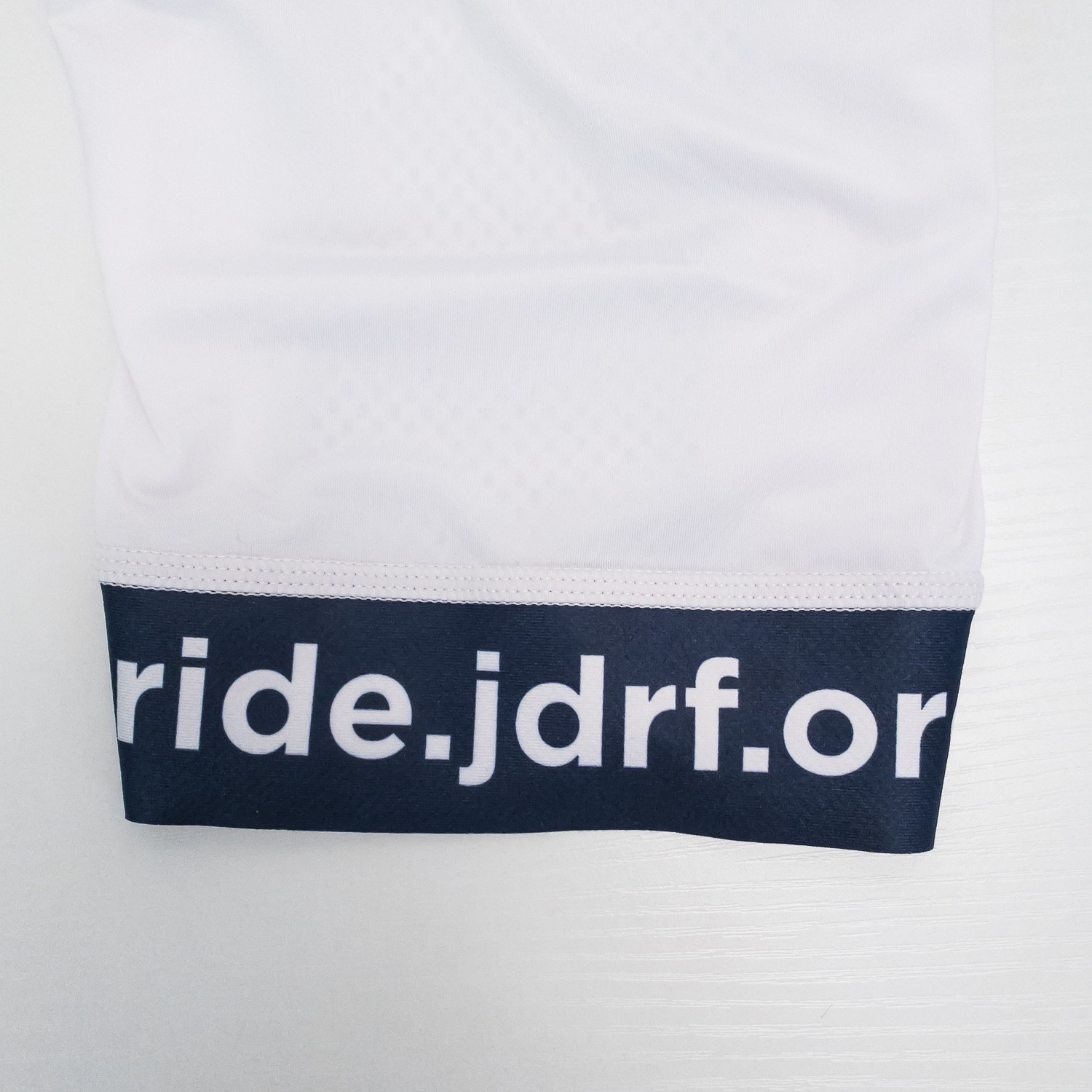 Hincapie Cycling Jersey Womens XL Blue White JDRF Norvo Nordisk Charity Full Zip