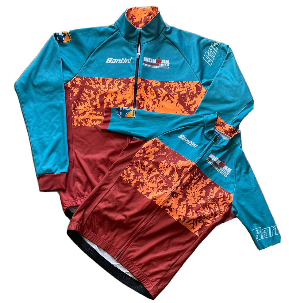 Santini Ironman Cycle Jersey St. George Utah Triathlon Made in Italy Men Medium