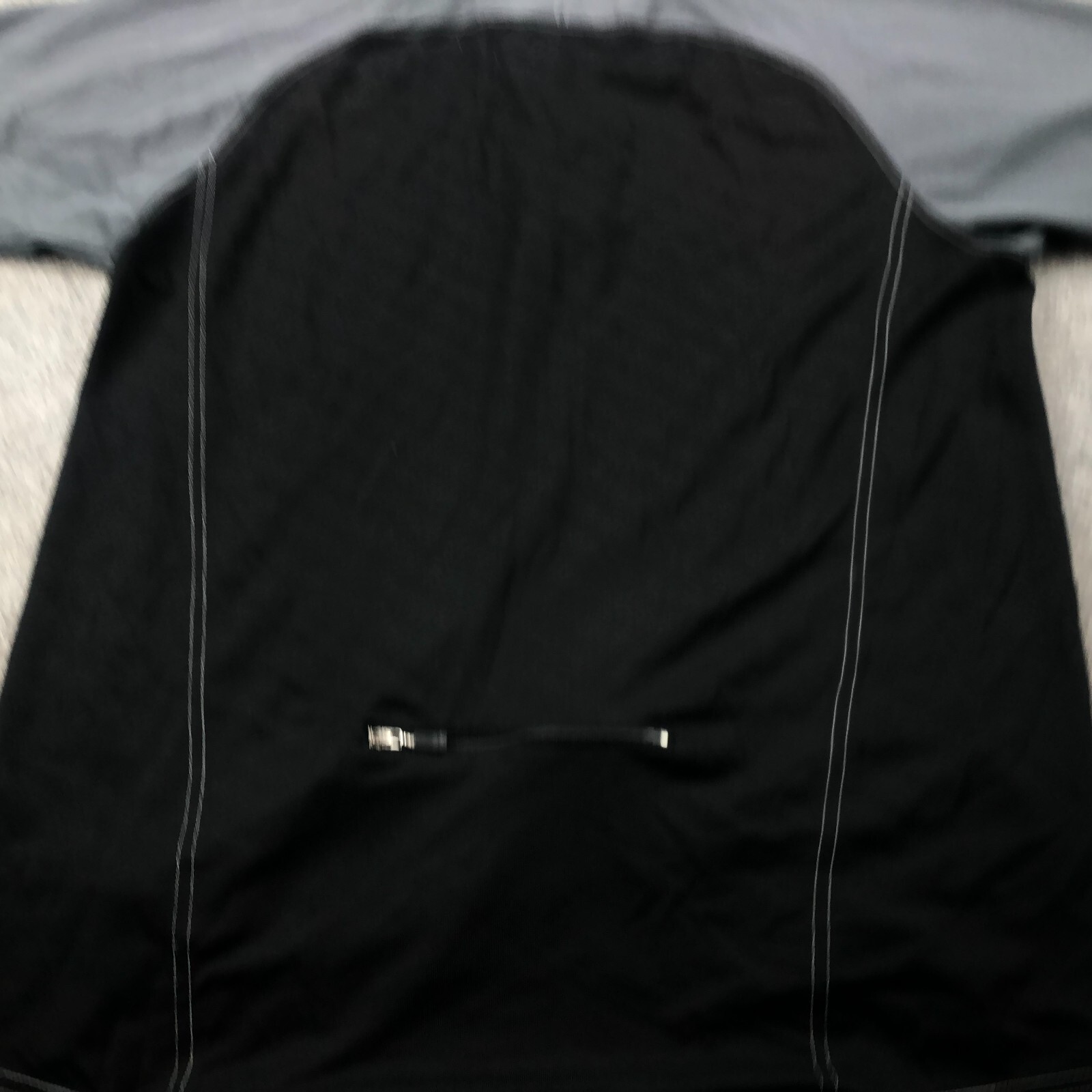 Vintage Fox Cycling Jersey Mens Medium Black Gray Short Sleeve Full Zip Pockets