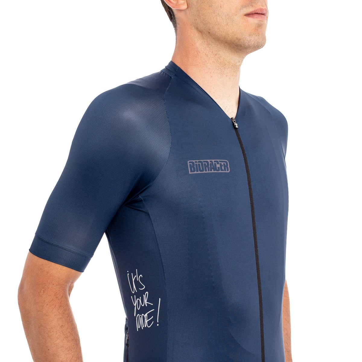 BIORACER Metalix Icon Fietshirt Mens Blue Mat S Single Unit