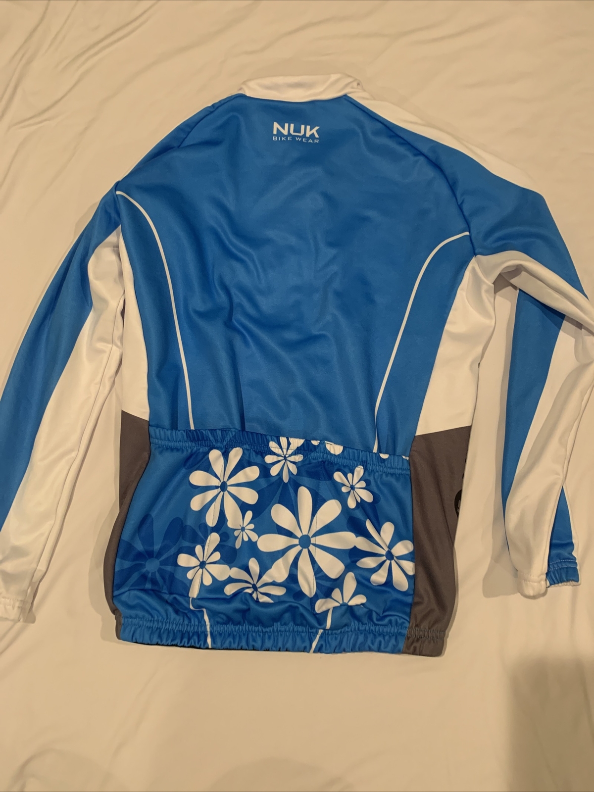 Nuckily Cycling L/S Jersey Womens S Winter Fleece Jersey Full Zipper Quick Dry