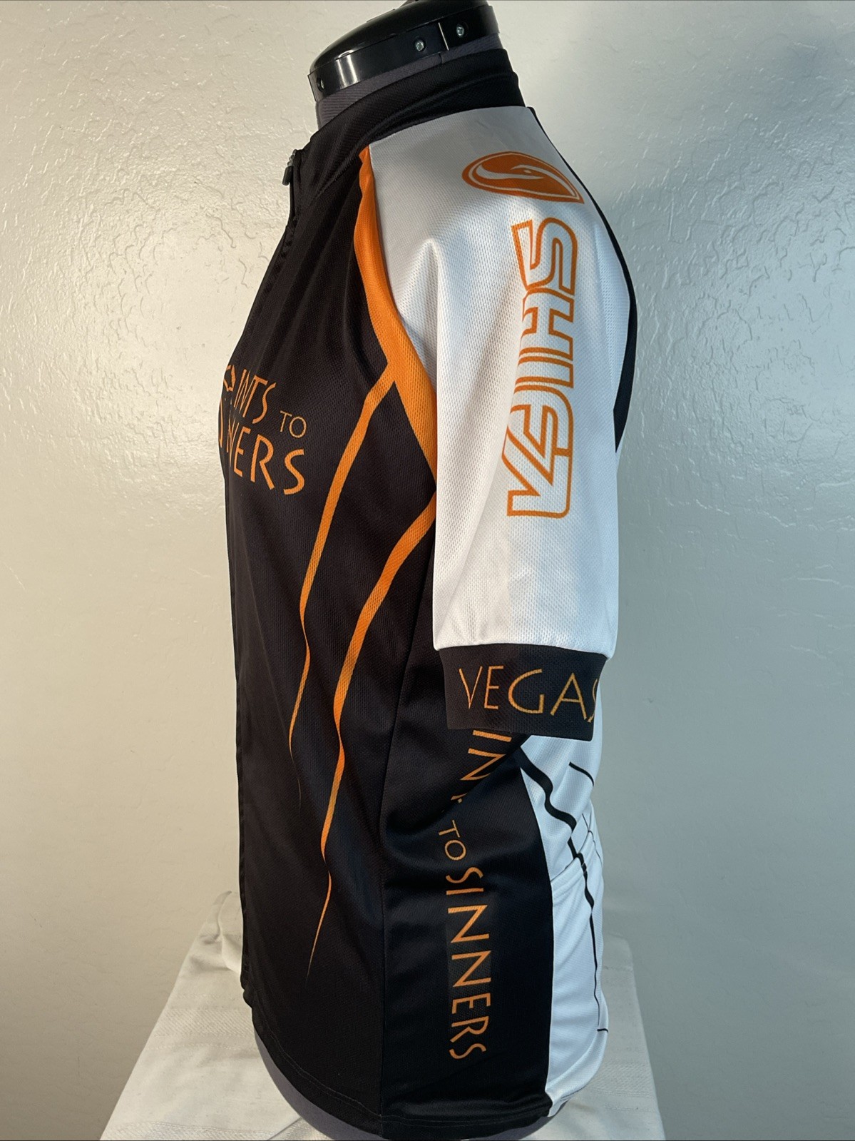 Cycling Bicycle Jersey size Large “Saints to Sinners” Salt Lake to Vegas