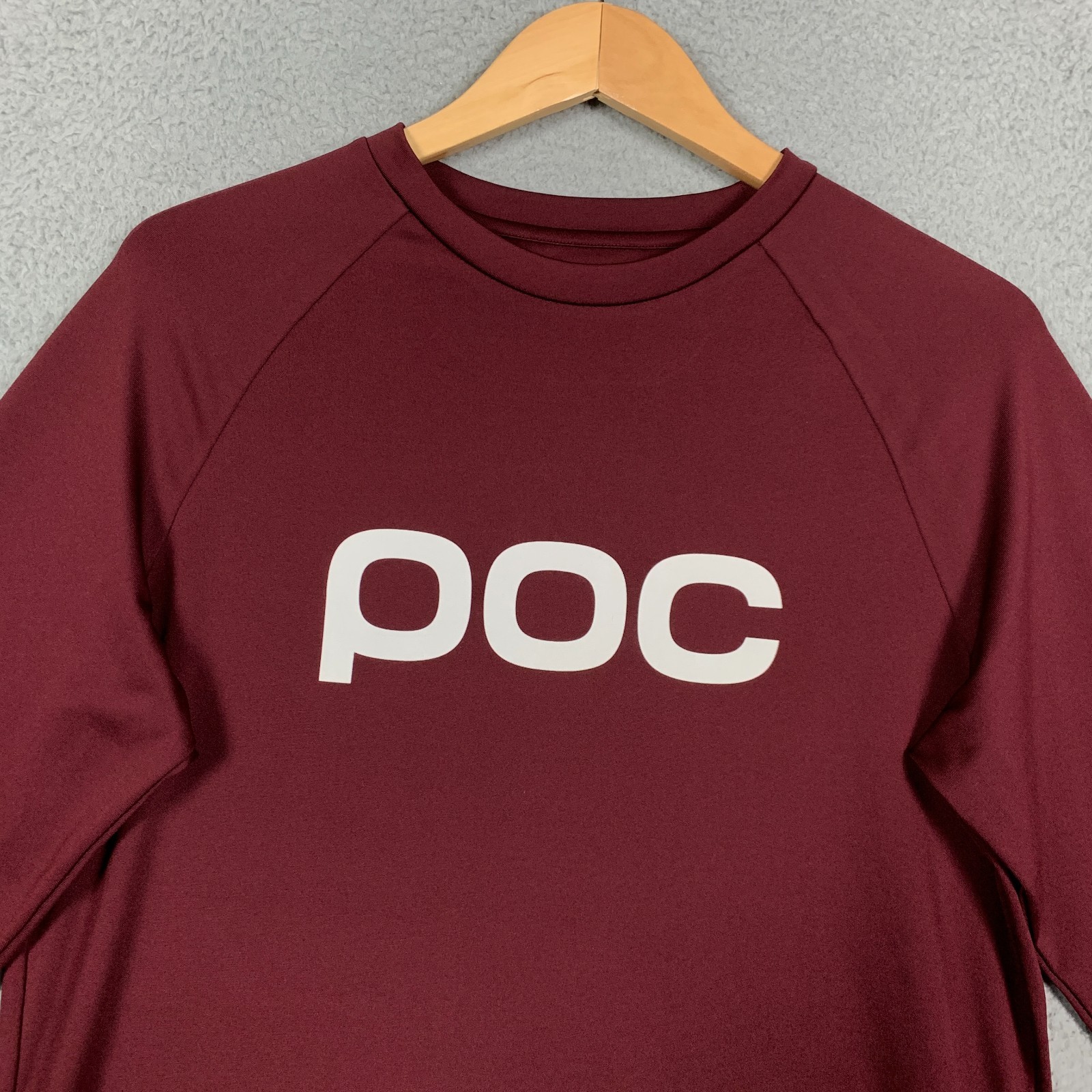 POC Reform Enduro Jersey Men’s Medium M Propylene Red Long Sleeve Cycling Biking