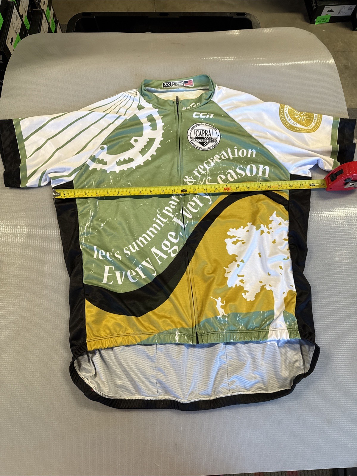 Borah Teamwear Men’s Cycling Jersey 3XL XXXL (9433-E)