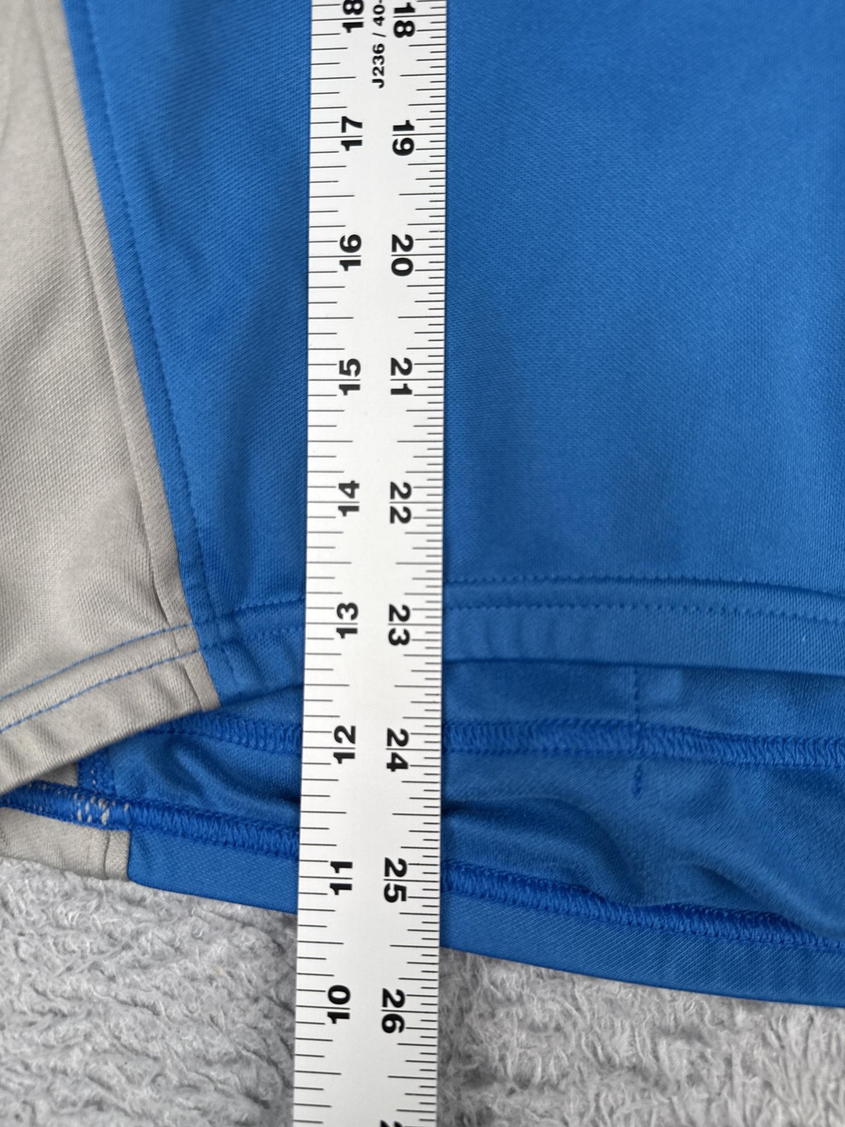 Pearl Izumi Cycling Jersey Mens Large Blue Full Zip Short Sleeve Pockets Bike