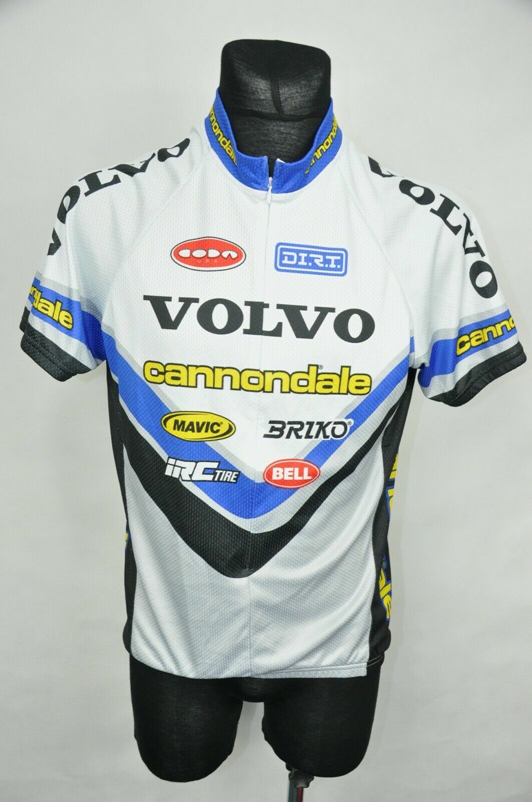 Cannondale Volvo Cycling Men’s Jersey Made in Usa size L
