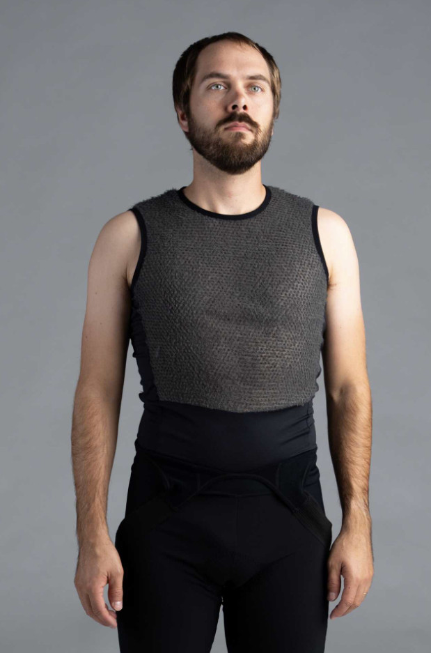 Pactimo Men’s Alpha Core Sleeveless Base Layer, Style# R112189, Size XL, Shadow