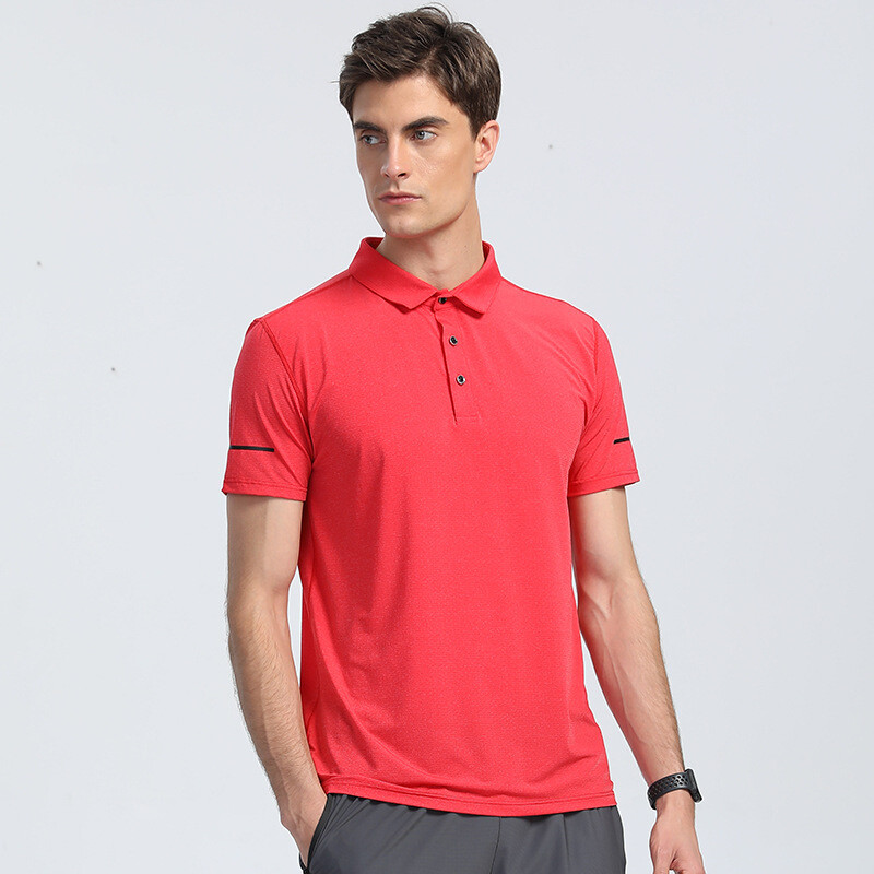 Men and Women Outdoor Fitness Nylon Short Sleeve T-Shirt Sport Stripe Shirt