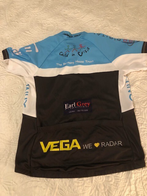 Cadence Wear Beathany House Full Zip Cycling Jersey Short Sleeves Size L N010C