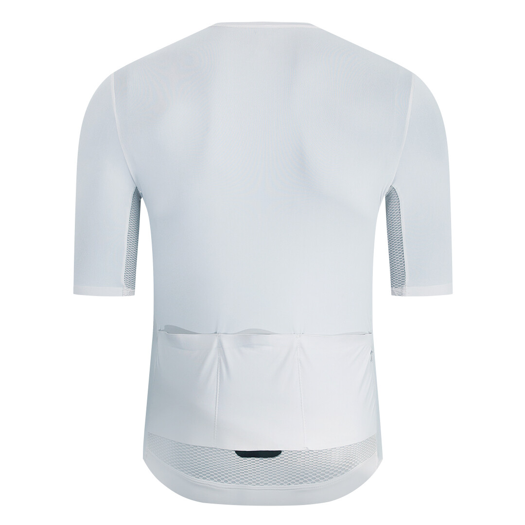 New Men’s Breathable Short Sleeve Jersey Solid Color Sweat Absorbent Bike Shirts