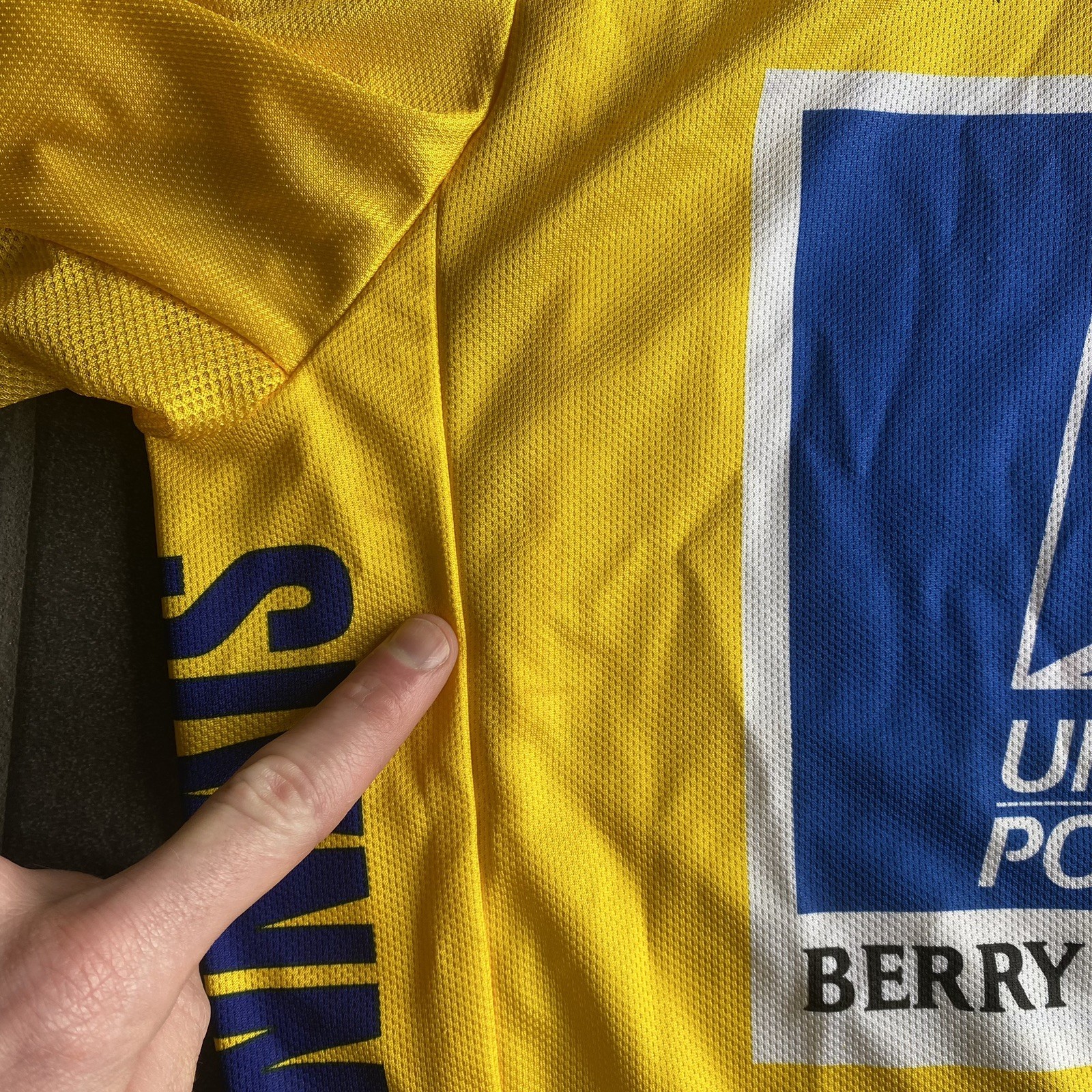 Nike Tour de France 2004 USPS Yellow Podium Jersey XL Limited Edition Cycling
