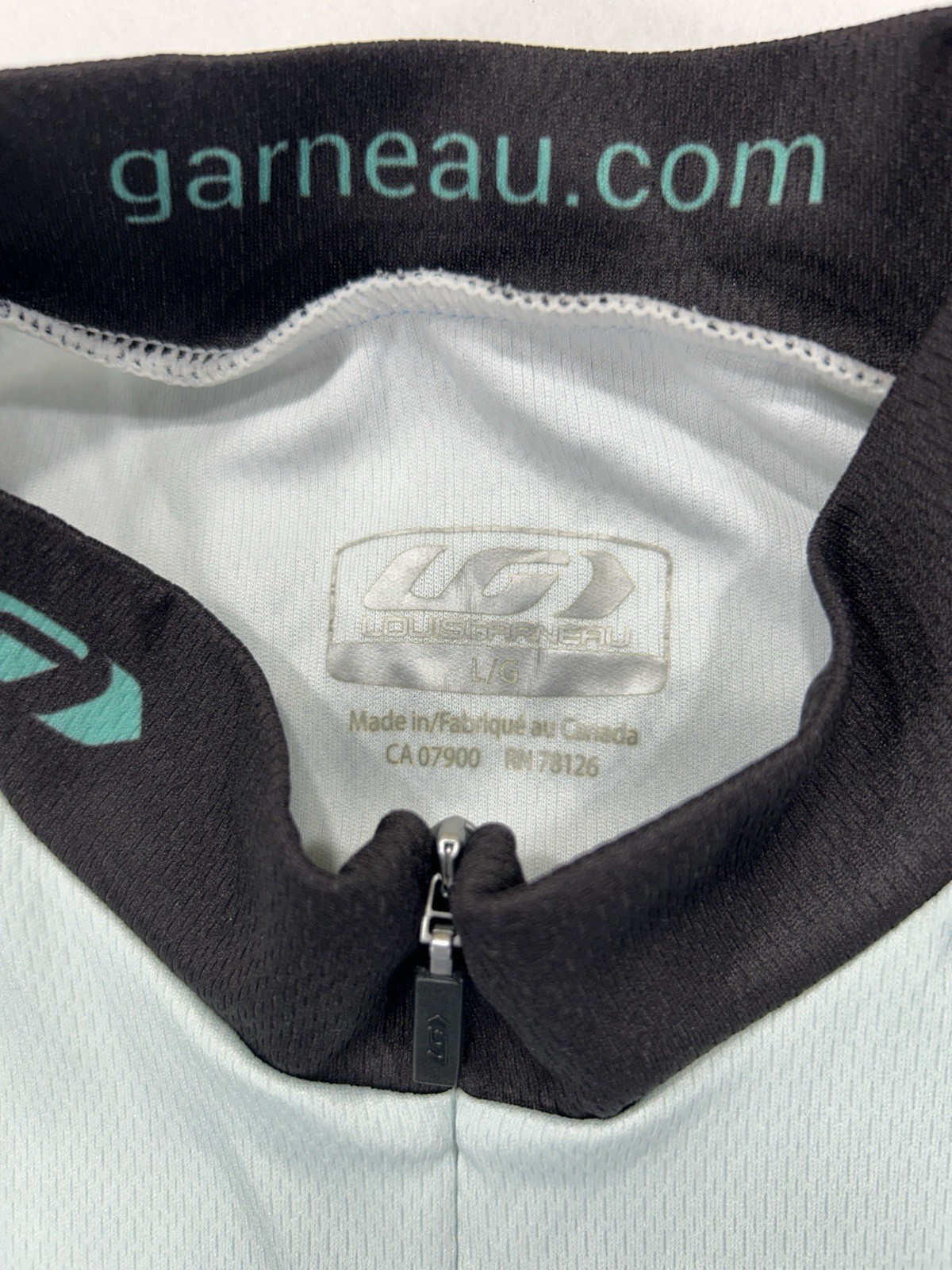 Louis Garneau GearUp4CF Cycling Jersey Mens Large Canada PEI Tip to Tip