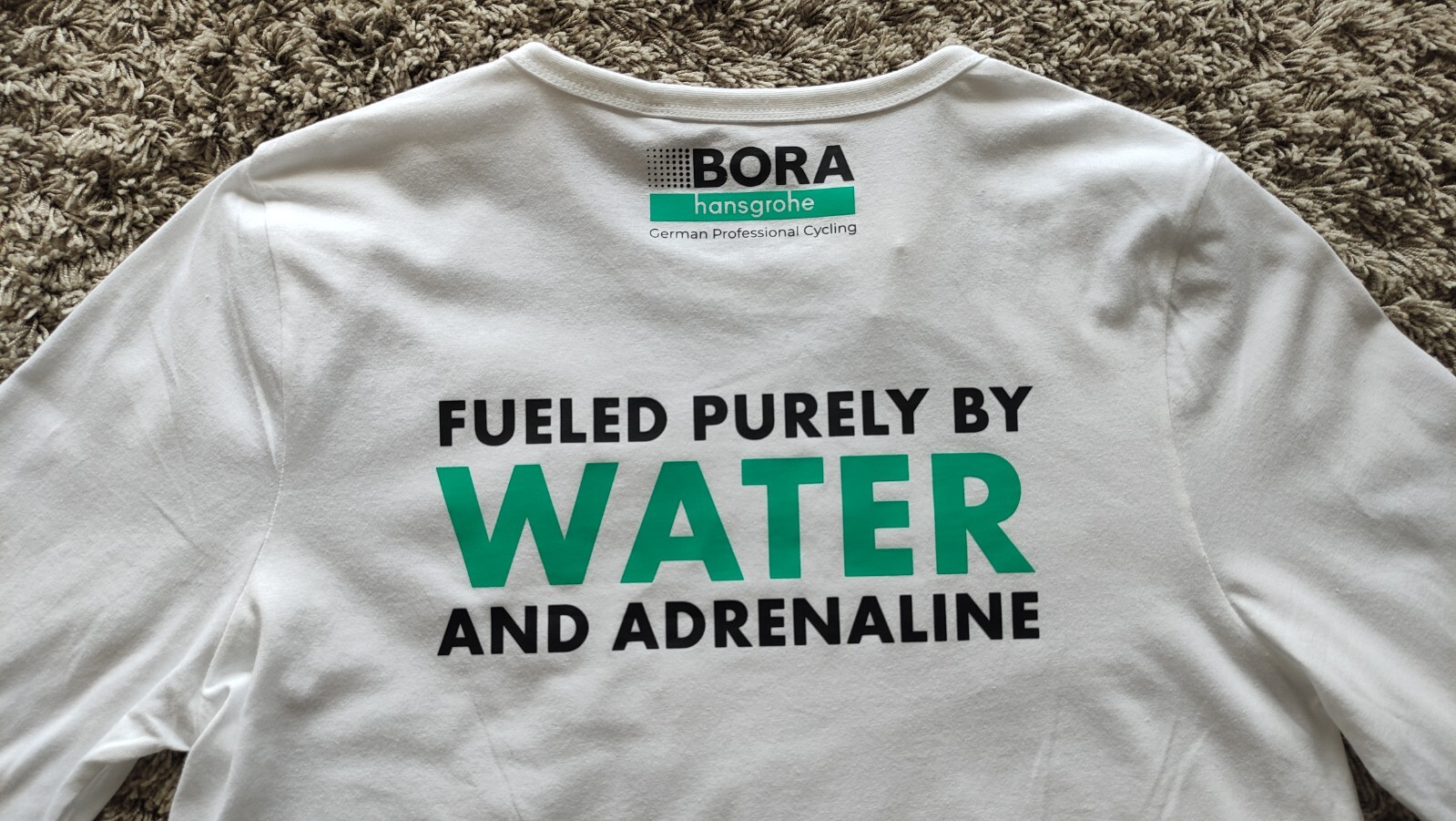Bora Hansgrohe team Neutral Men’s Long Sleeve 100% Cotton T-Shirt Size: M NEW!
