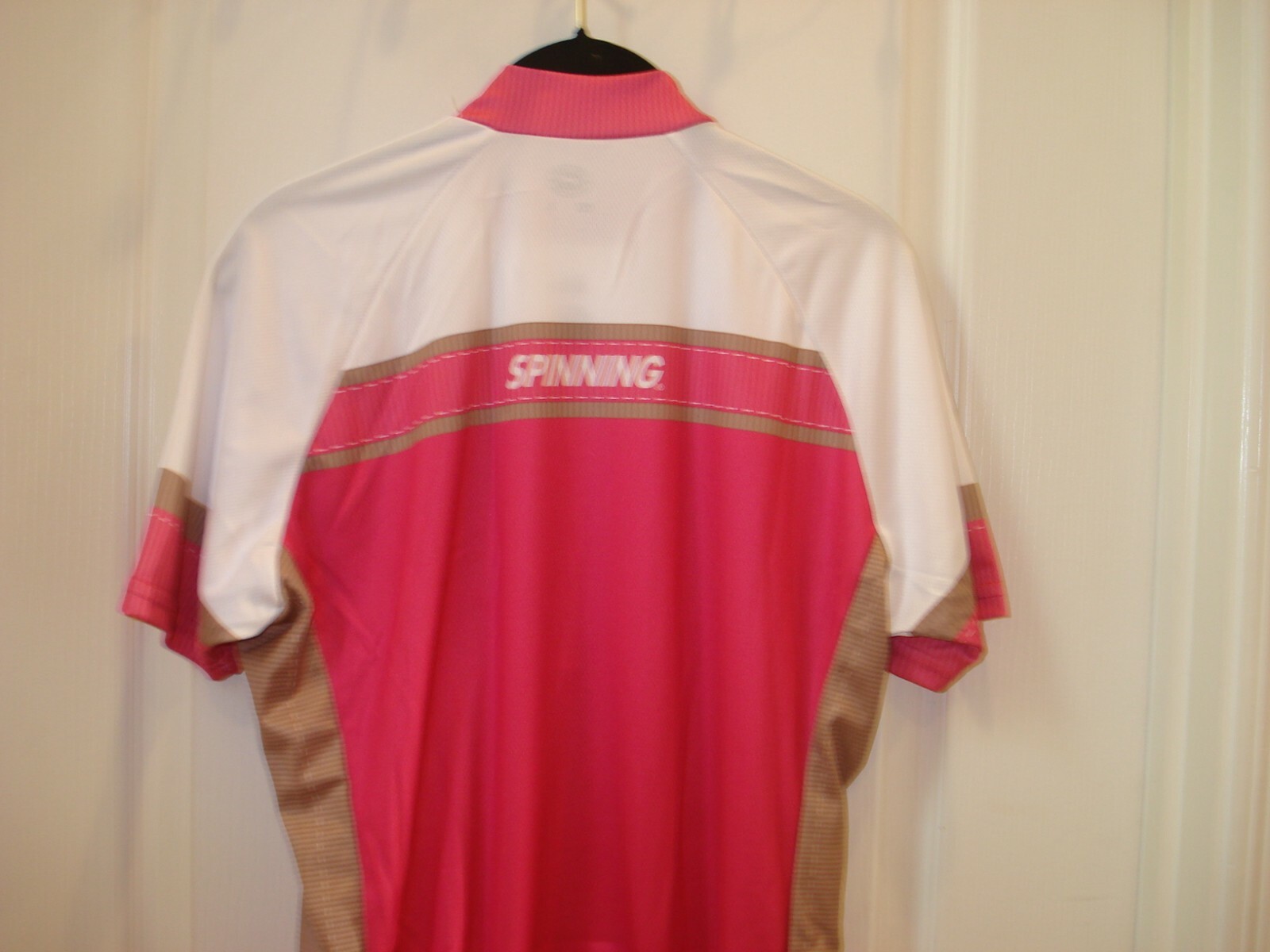WOMENS “SPINNING” STITCH CYCLING JERSEY NWT LARGE