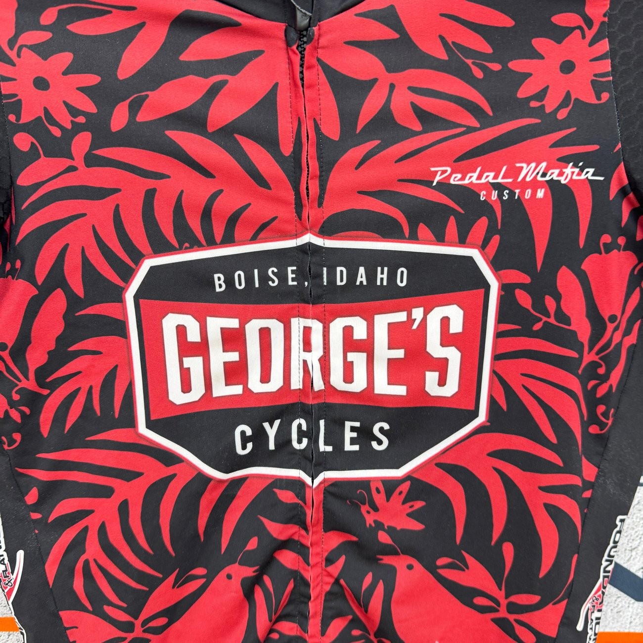 Pedal Mafia George’s Cycles Short Sleeve Mens XXS Cycling Jersey