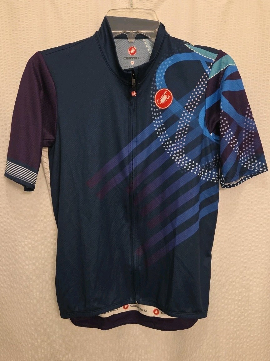 Castelli Women’s Multi-Color Cycling Jersey Size Medium