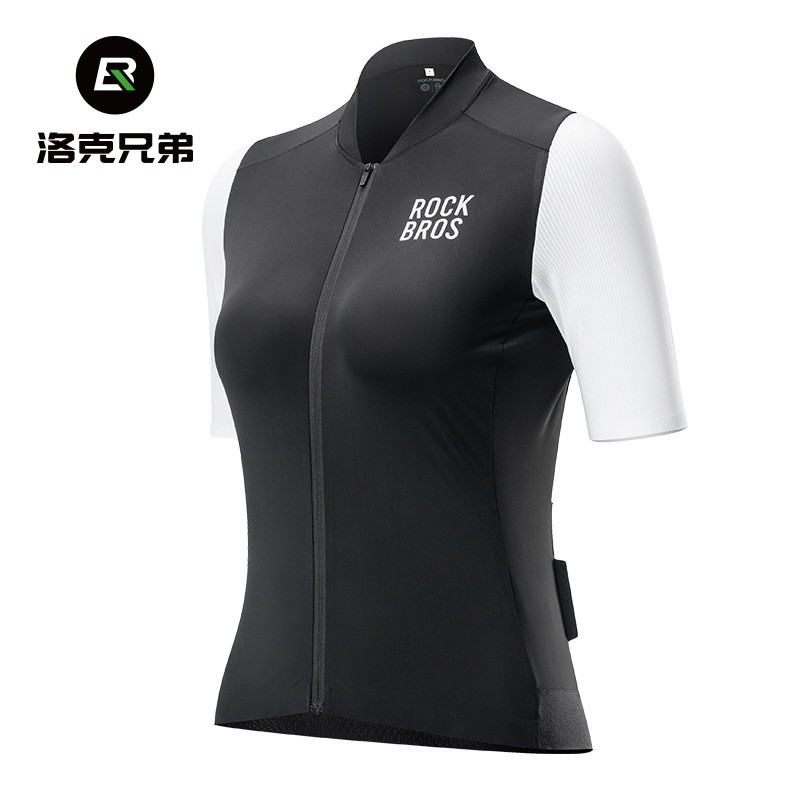 ROCKBROS Summer Bike Short Sleeves Female Cycling Jersey Top Breathable Jersey