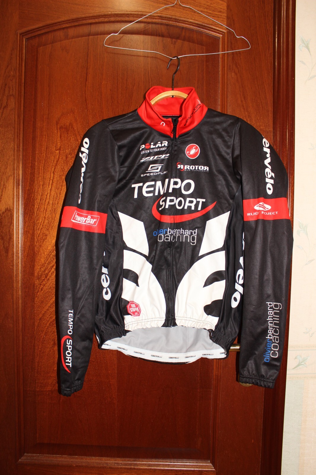 Castelli Rudi project Tempo Sport Cervelo cycling jersey shirt Windstopper – L