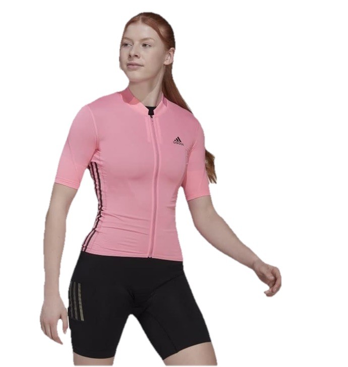 cycling shirt adidas The Short Sleeve Jersey Women’s Medium Stretch Compression