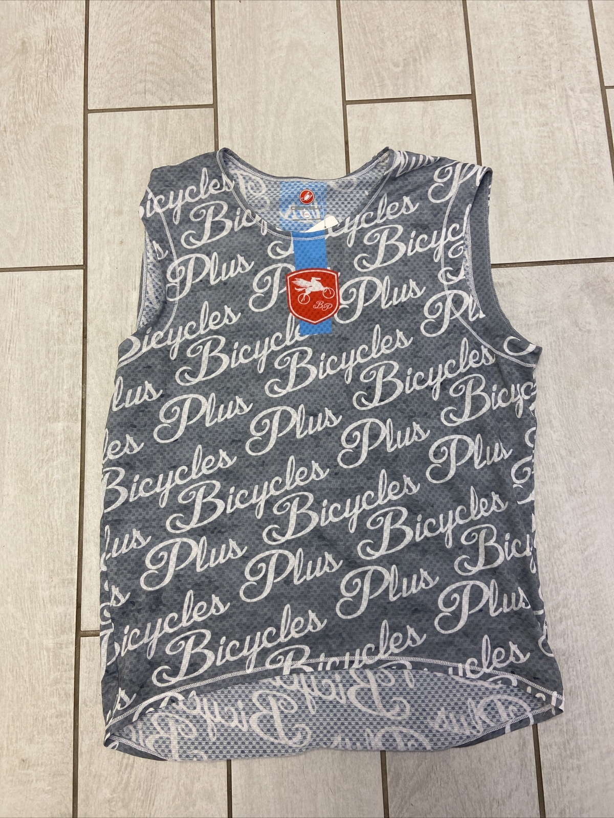 Castelli XXL tri tank sleeveless shirt cycling Unisex “Bicycles Plus”