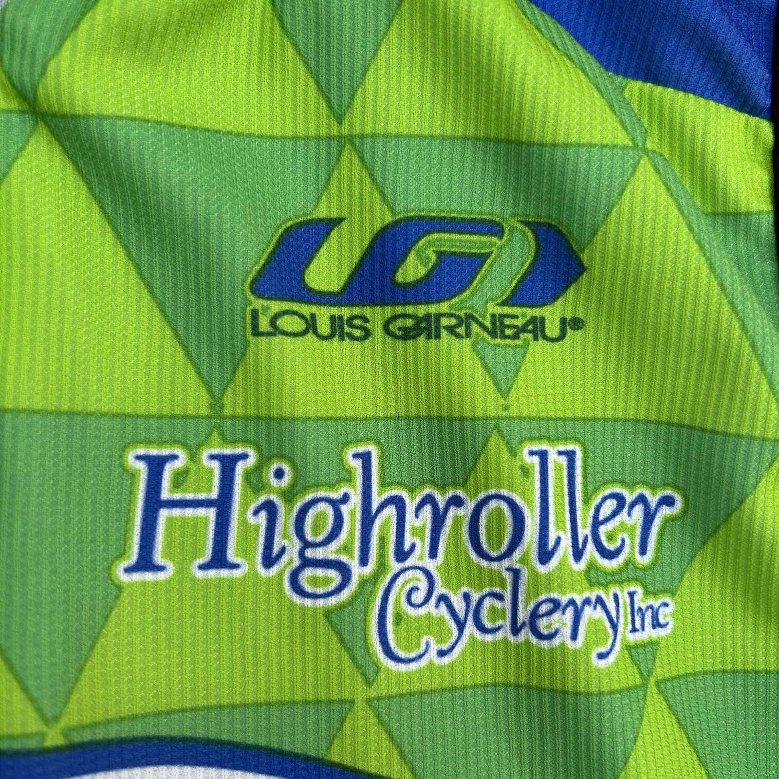 Louis Garneau Fayetteville Sport Club Cycling Biking Jersey Womens Size Small