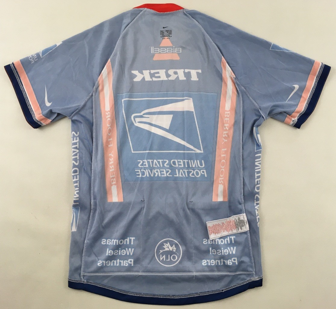 US Postal Service Cycling Team 2001 jersey shirt Nike Lance Armstrong WOMENS L