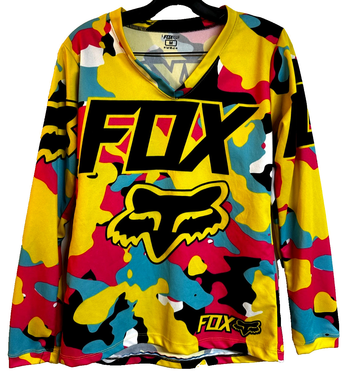 Fox Racing Multicolor Long Sleeve Jersey Women’s SZ: M – Used
