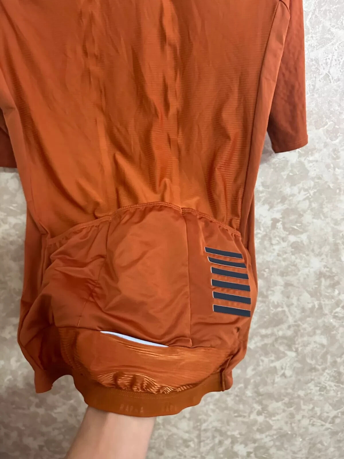NEW BURNT ORANGE RAPHA S/S CYCLING II AERO JERSEY PRO TEAM LIGHTWEIGHT LARGE