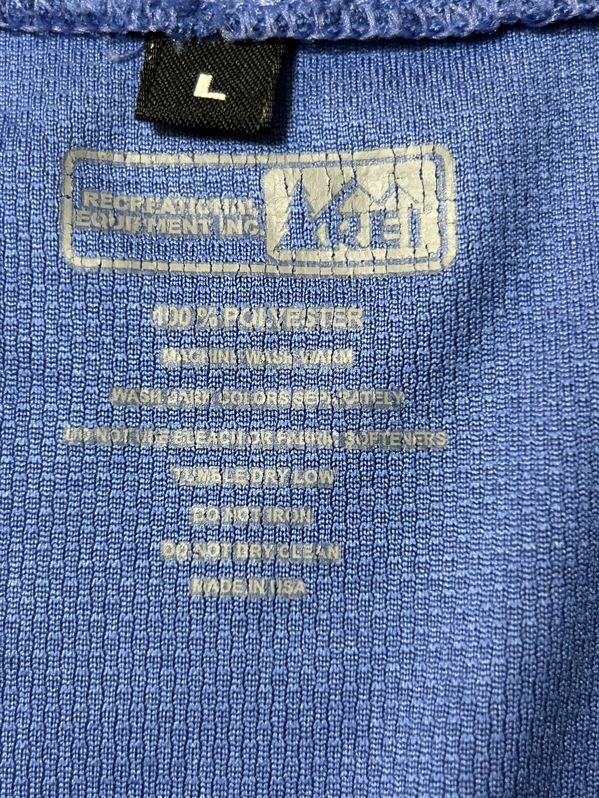 REI Woman’s Large Cycling Short Sleeve Shirt