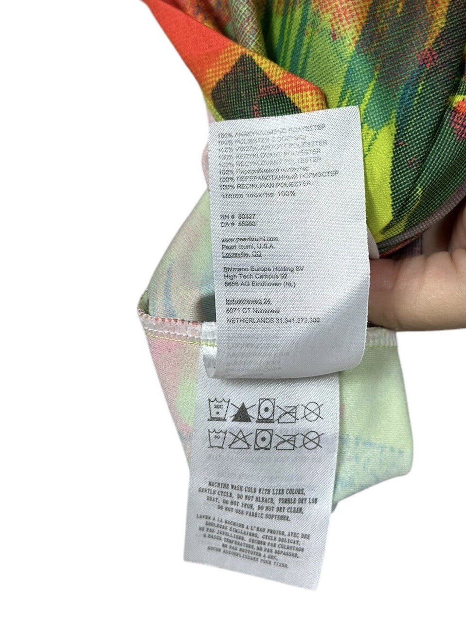 Pearl Izumi Womens Attack Jersey Sleeveless Top Colorful Pockets Full Zip XL