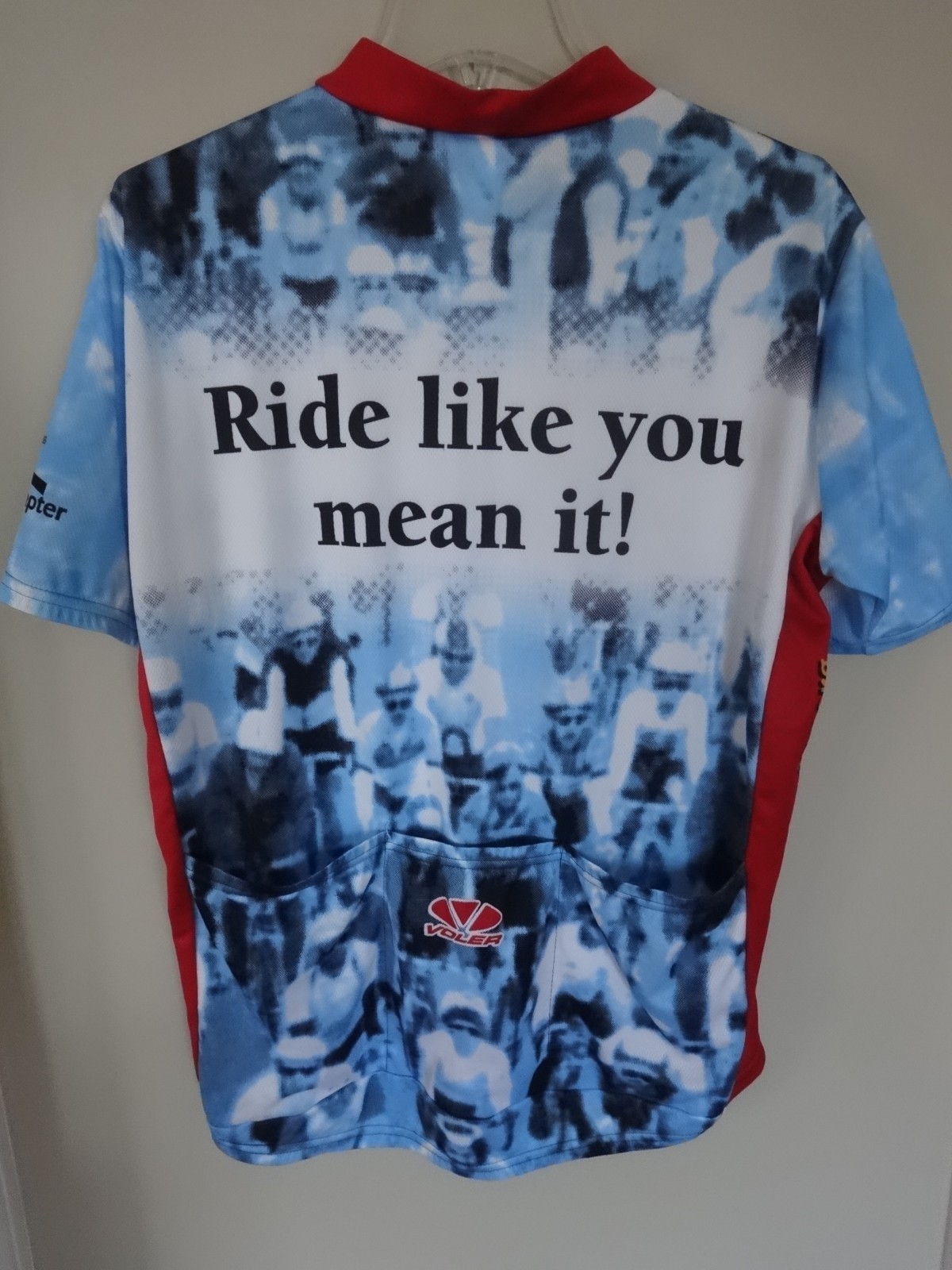 Voler EUC MS 150 Bike Tour Half Zip Cycling Bike Jersey Shirt Men XL Jersey # 1