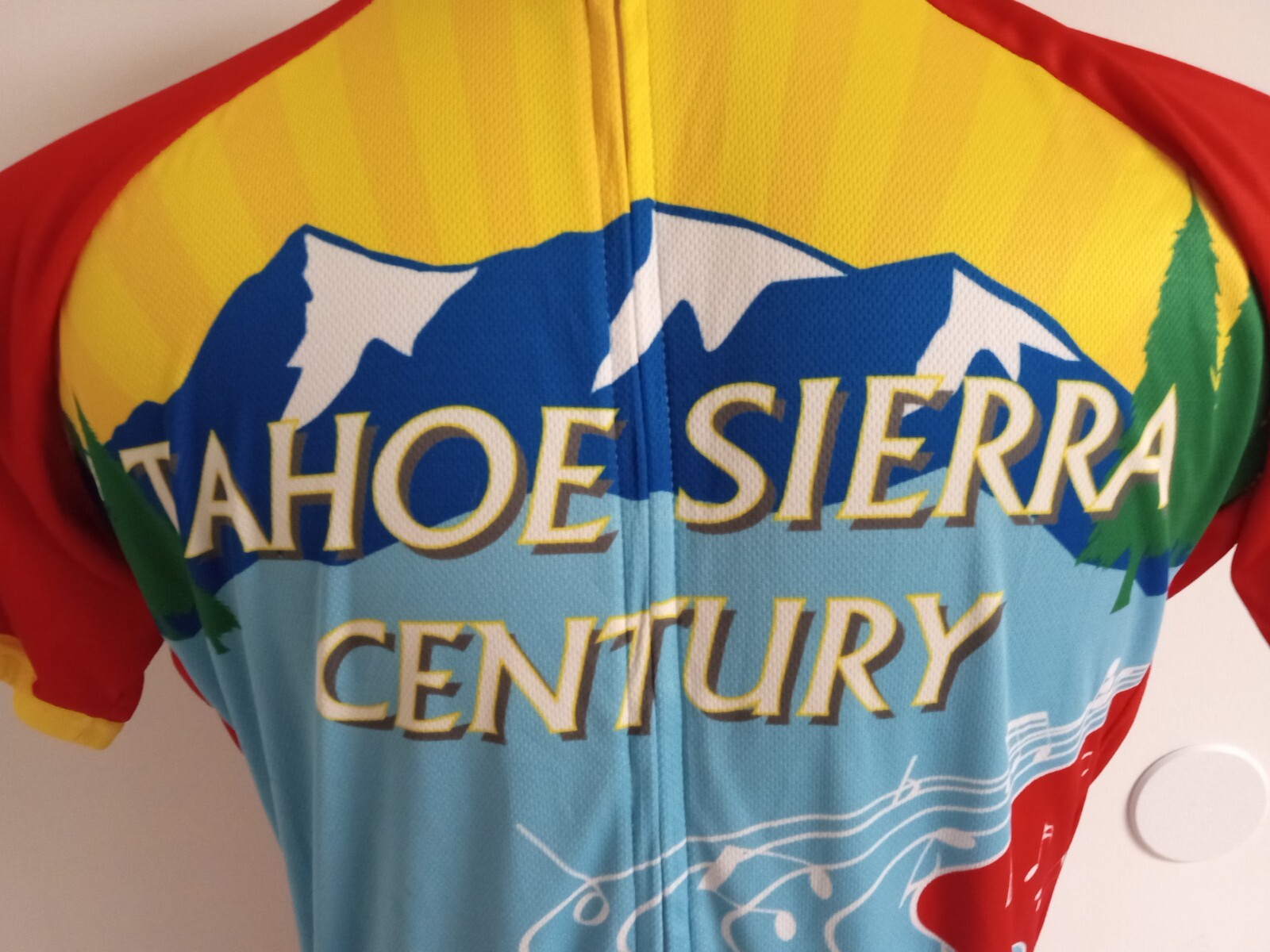 Peak 1 Sports Cycling Jersey Tahoe Sierra M 3/4zip bike NWT read