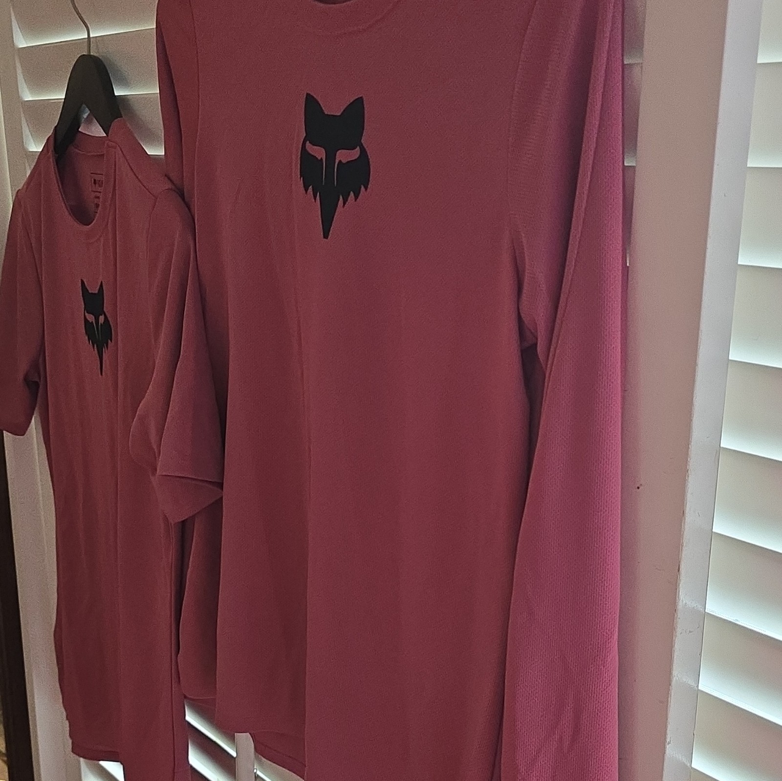 BOTH MTB Fox Ranger JerseyS Small Pink Black Short & Long Sleeve Polyester