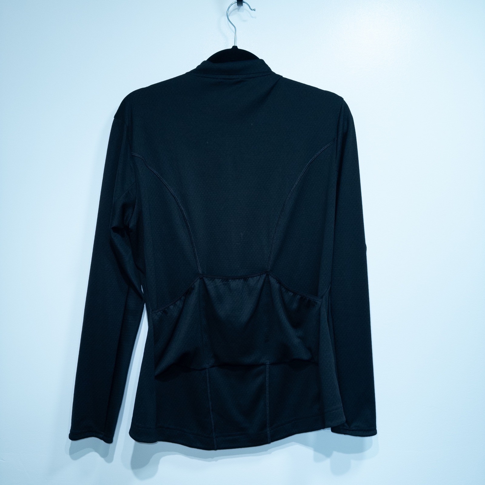 Patagonia Black Capilene Midweight Bike Jersey Top Large