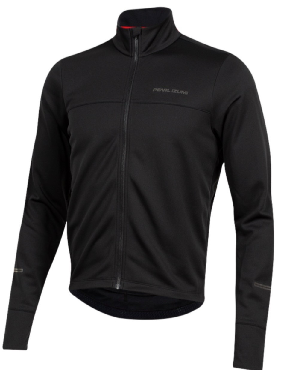 Pearl Izumi Attack Thermal Long Sleeve Zip Up- Size Large / Black cycling