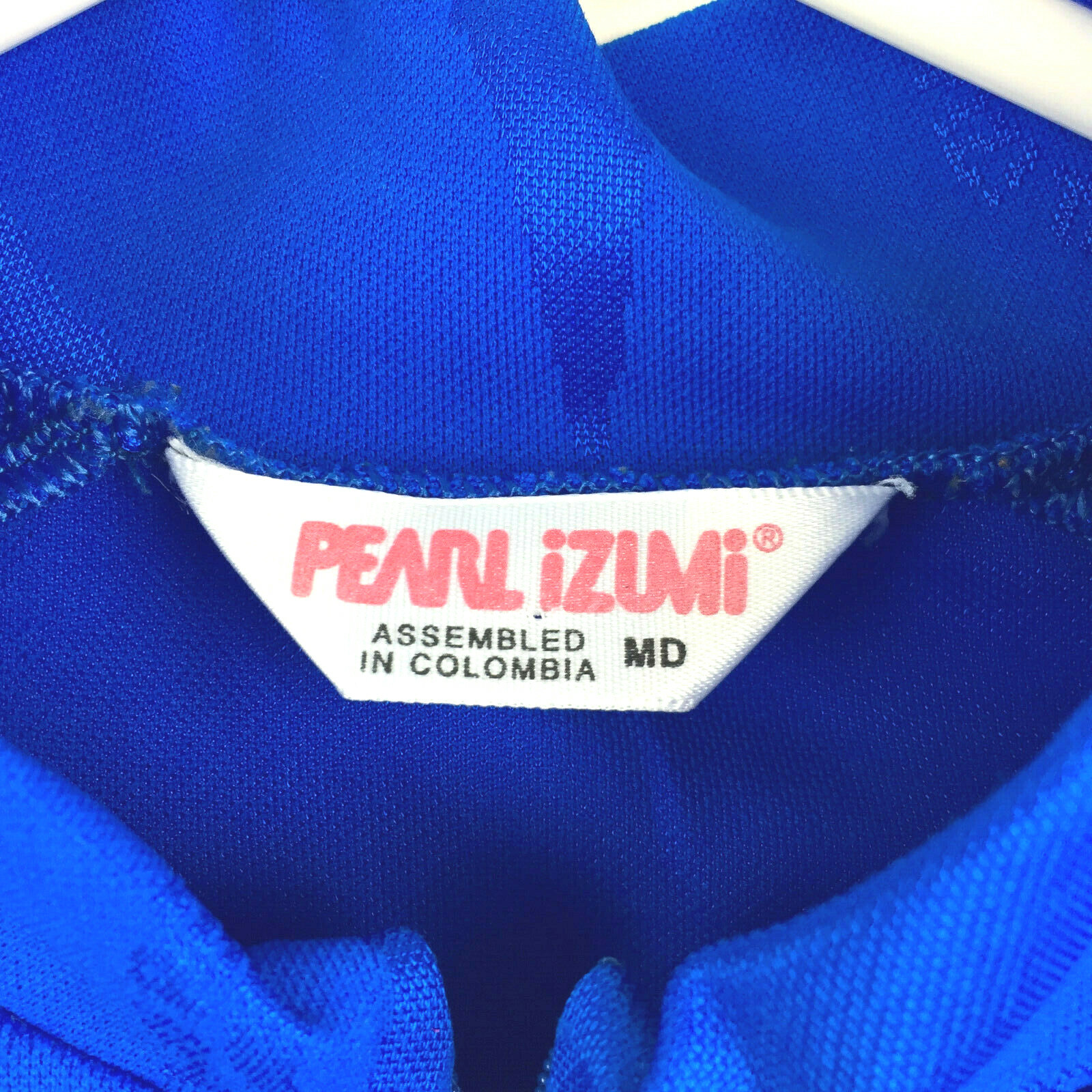 Pearl Izumi Womens Medium (36 in Chest) Blue 3/4 Zip Cycling Jersey