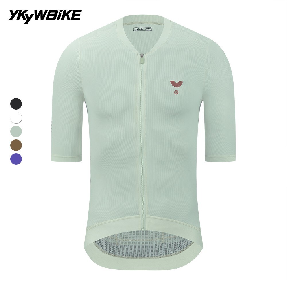 YKYWBIKE 2025 Cycling Jersey Men Summer Pro Team Bicycle Shirt Short Sleeve