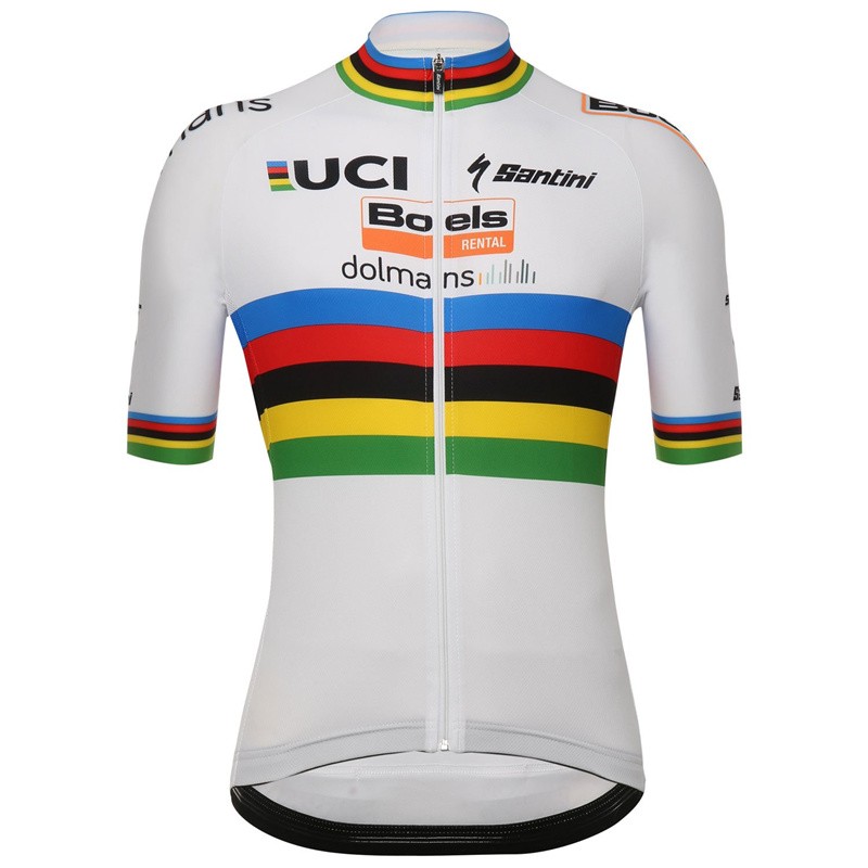 Mens Pro Team Cycling Jersey Set Short Sleeve Bib Shorts Silicone Pad Road Bike