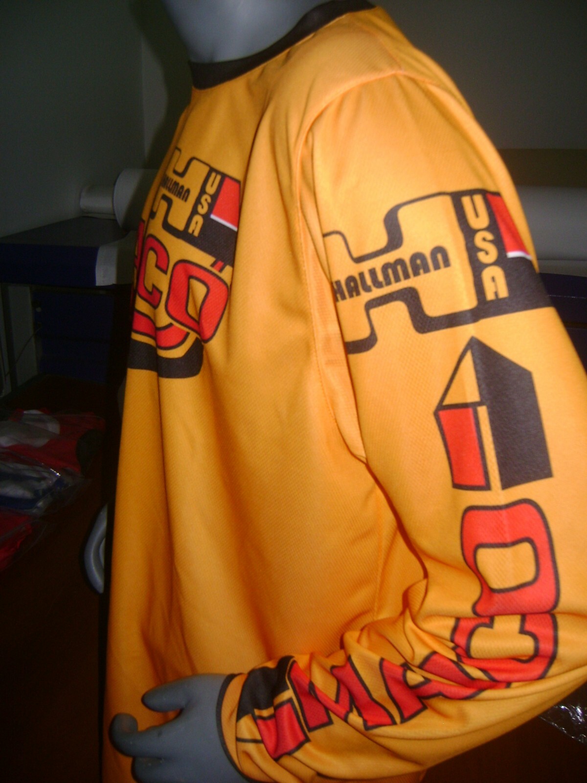 OLD SCHOOL MOTO JERSEY CLASSIC JERSEY BIKE SHIRT MOTOCROSS MAICO VINTAGE XL