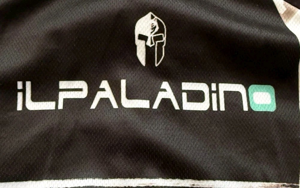 Ilpaladino FULL ZIP CYCLING JERSEY Black & Tan MEN’S LG