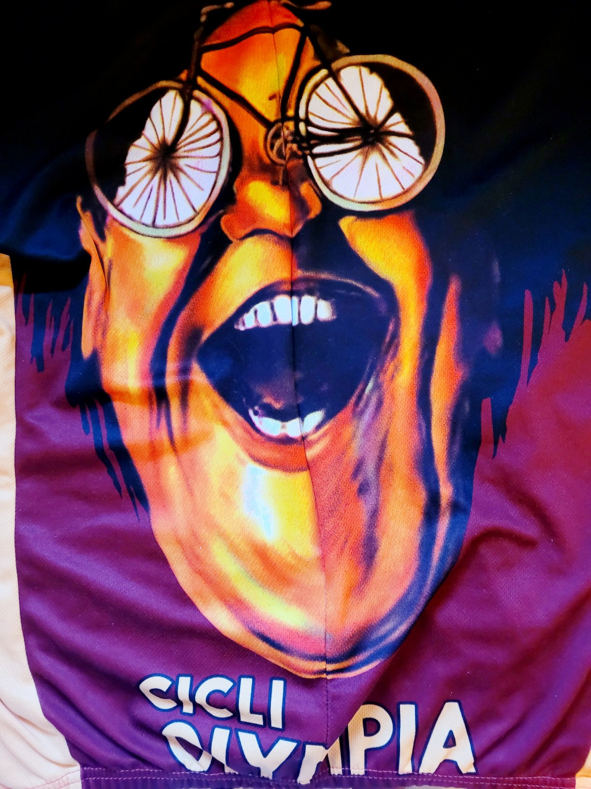 Cicli Olympia The Retro Image Apparel Cycling Jersey XL Pockets Free Shipping