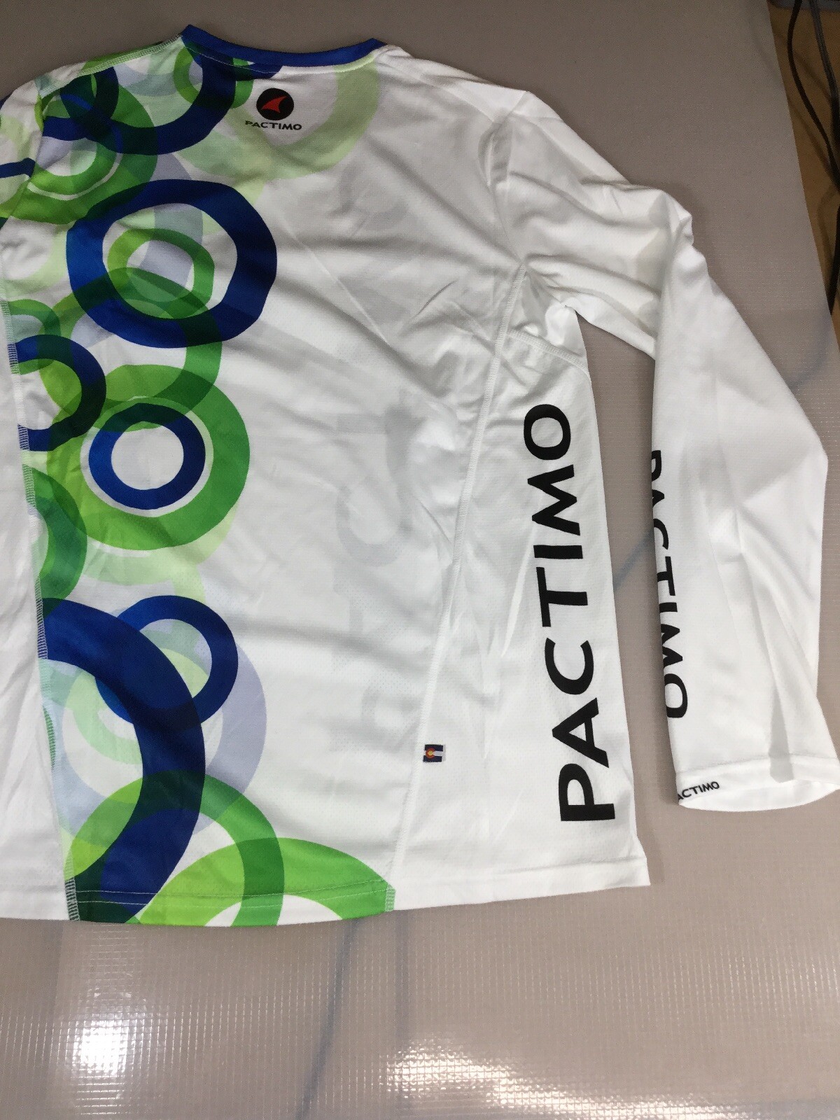 Pactimo Womens Casual Long Sleeve Cycling Tech T Shirt Large L (6910-B)