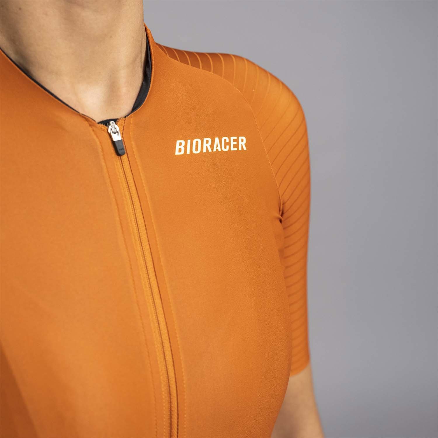 BIORACER Icon Dames Wieler Shirt Rusty Ochre Maat S Single Unit