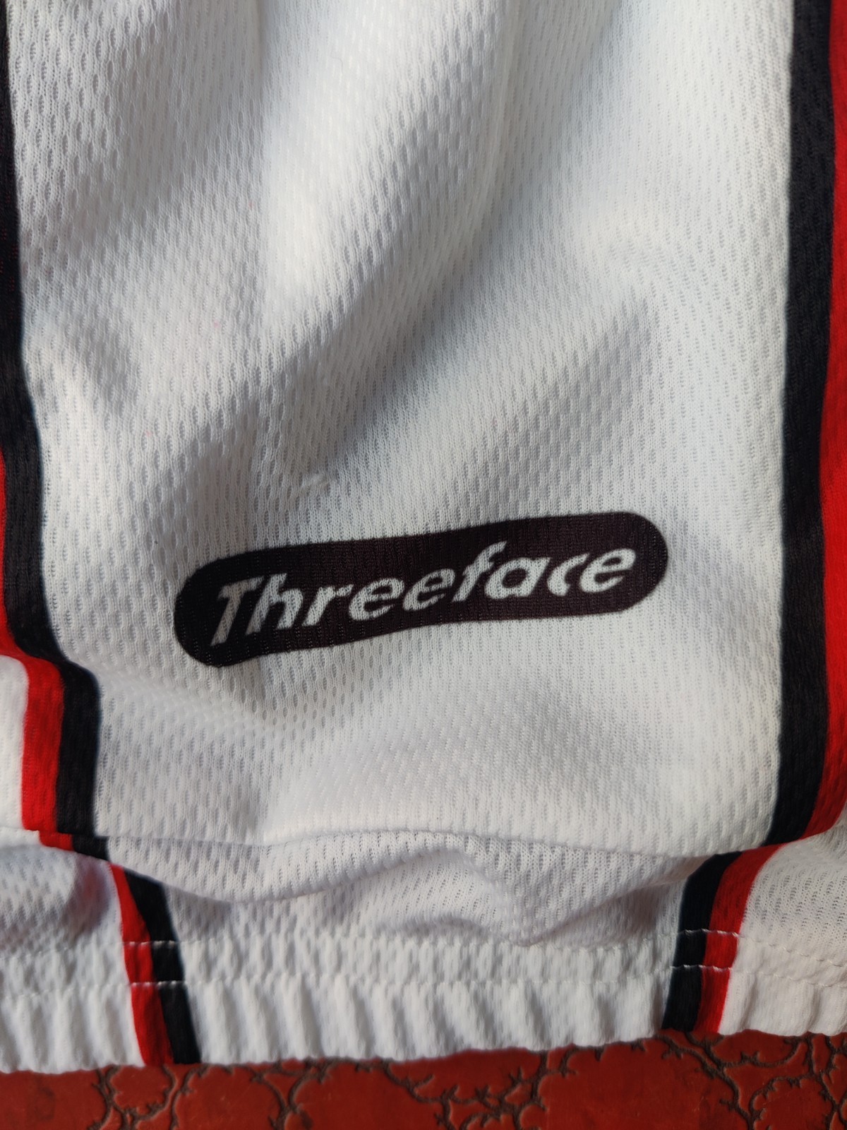 Threeface Cycling Shirt Jersey L Italy Hi-Tech for Voyager 1/4 Zip Elastic Waist