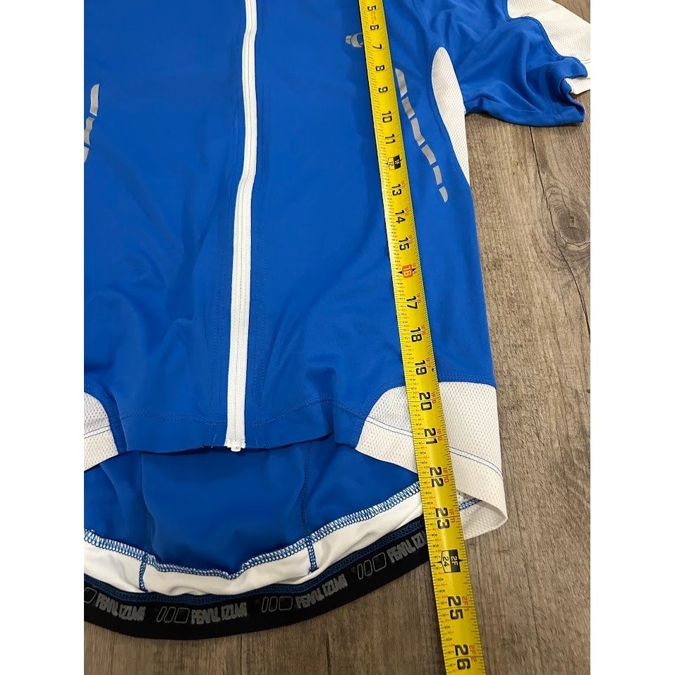 Pearl Izumi Elite Series Men’s Blue Short Sleeve Cycling Jersey