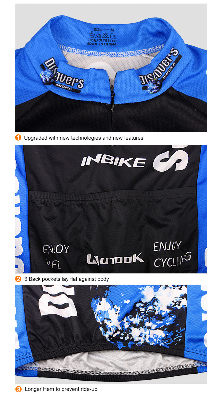 INBIKE Discover New Cycling bike Outdoor Sports Short Sleeves Jersey, QC90 SJ