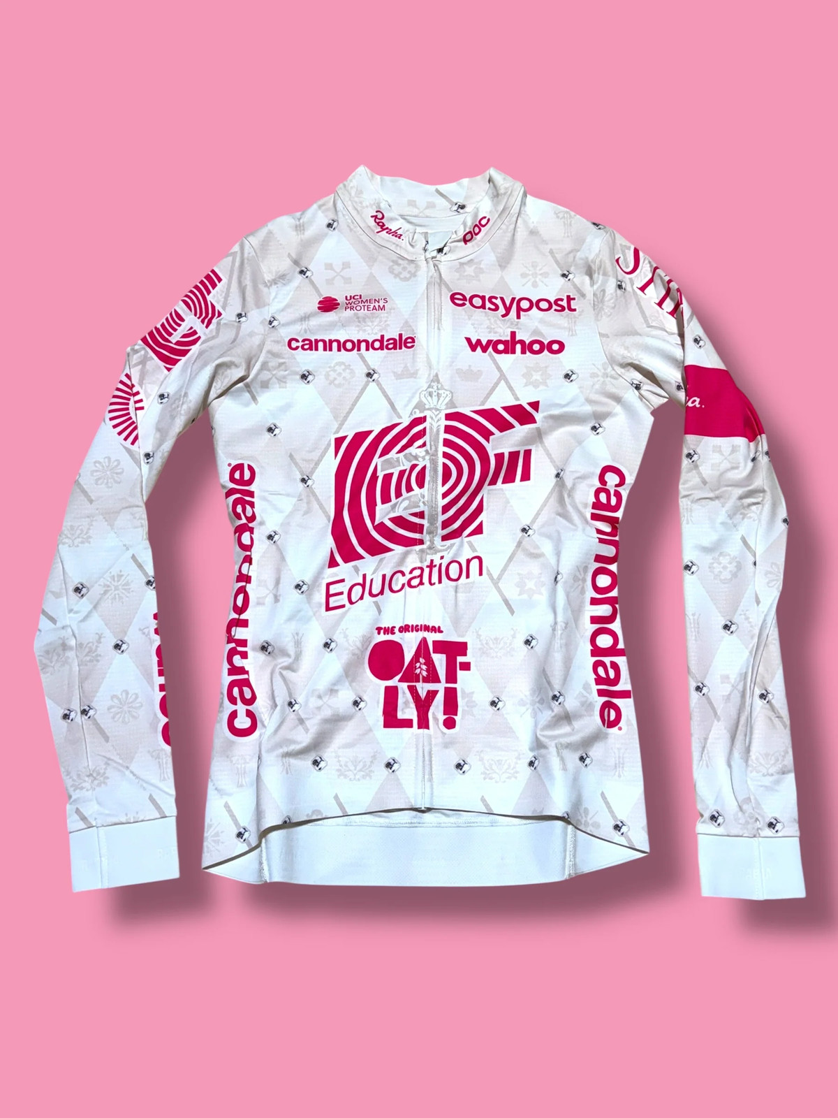 Womens Long Sleeve Pro Team Midweight Jersey Giro Switchout|Rapha |EF Education